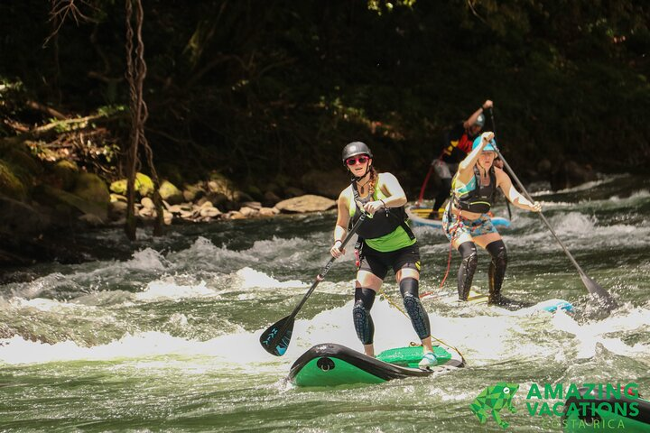 Whitewater SUP Lesson in Costa Rica - Photo 1 of 8